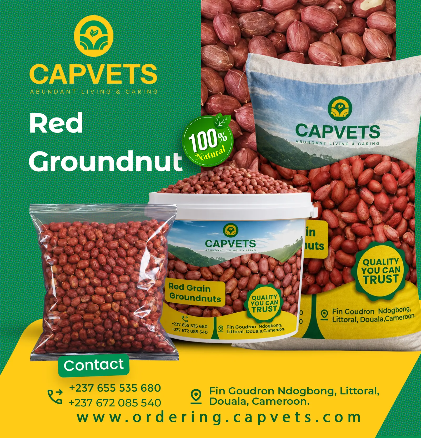 Red Groundnuts